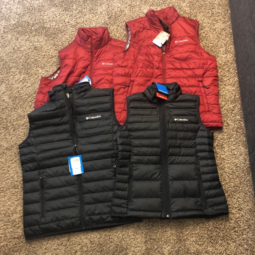 Columbia vests